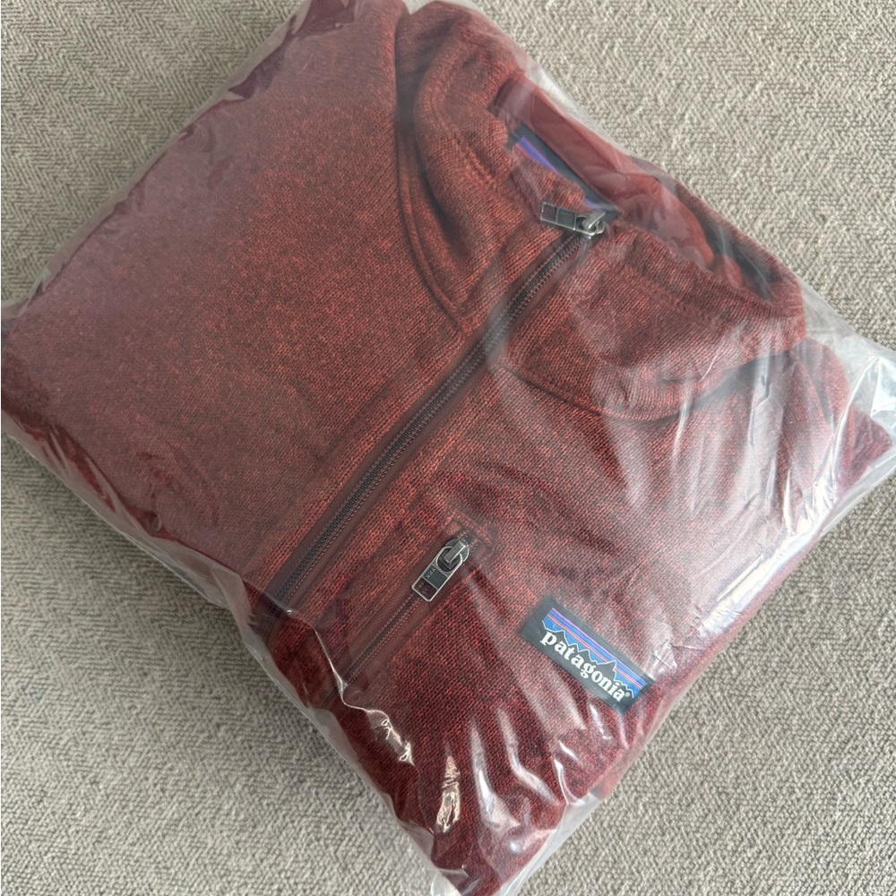 Patagonia Better Sweater Full Zip Barn Red Men’s L - Picture 8 of 8